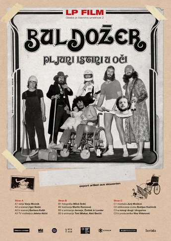 Plakat LP filma Buldožer - Pljuni istini u oči