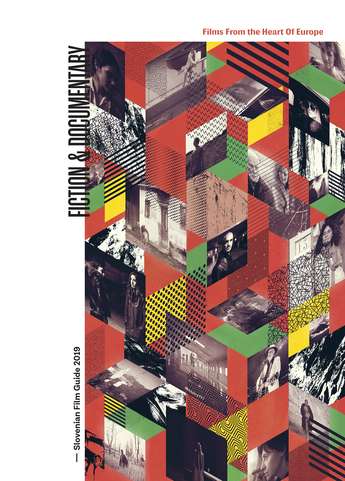 Naslovnica kataloga celovečernih filmov 2019 - Oblikoval Boštjan Lisec