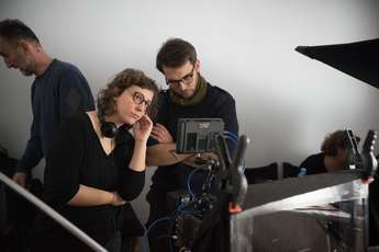 Urška Djukić (Director) and Lev Predan Kowarski (Director of Photography) - Foto SEE Factory