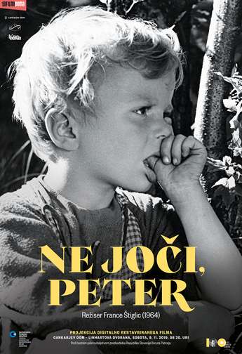 Plakat Ne joči, Peter - Oblikovanje: Boštjan Lisec