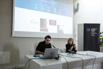 Lev Predan Kowarski and Nataša Bučar - Foto: Katja Goljat