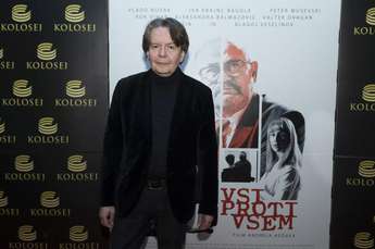 Andrej Košak na premieri svojega filma Vsi proti vsem - Foto: Željko Stevanić