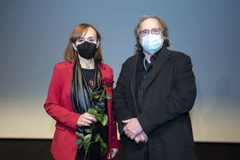 Mirjam Korbar in Vinko Möderndorfer - Foto: Katja Goljat