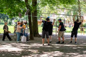 Blok 5 bo posnet v 30 dneh v Ljubljani. Foto Luka Matijevec