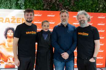 Ljubo Zdjelarević, Lija Pogačnik, Vlado Bulajić, Ivor Šiber - Foto: Anže Krže, Mediaspeed