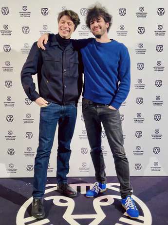 Gregor Božič in Igor Bezinović - Foto: Marina Gumzi
