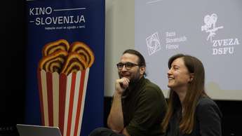 Lev Predan Kowarski in Jasna Pintarič - Foto: Ana Logar