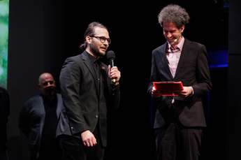 Lev Predan Kowarski na premieri v Cankarjevem domu - Foto: Matjaž Rušt