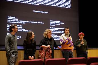 Andraž Jerič in Jerca Jerič (producenta), Tijana Zinajić, Gregor Andolšek in Mateja Zorn - Foto:…