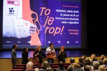 Andraž Jerič in Jerca Jerič (producenta), Tijana Zinajić, Gregor Andolšek in Mateja Zorn - Foto:…