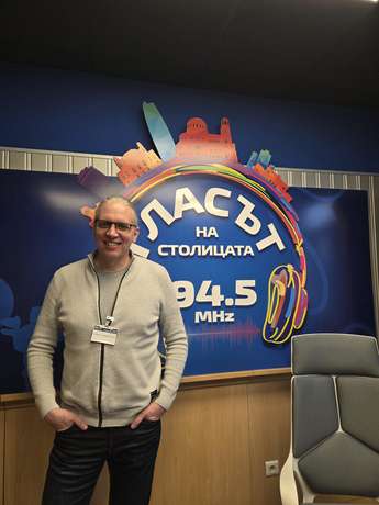 Marko Naberšnik na festivalu - Foto: osebni arhiv režiserja